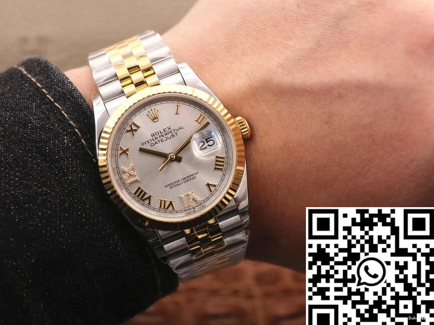 Datejust Dial Yellow EW Gold Factory Rolex M126233-0031 Diamond 0126